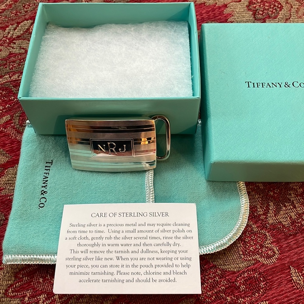 Tiffany & Co. Sterling Silver Belt Buckle
